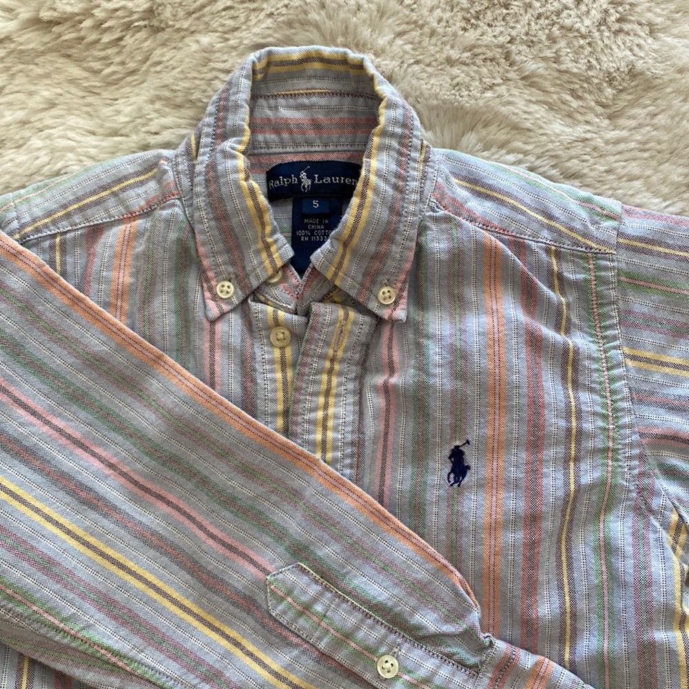 Boys long-sleeve shirt